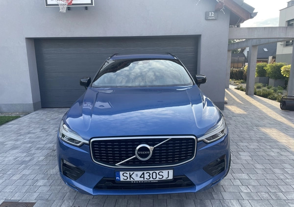 Volvo XC 60 cena 173000 przebieg: 92000, rok produkcji 2019 z Katowice małe 172